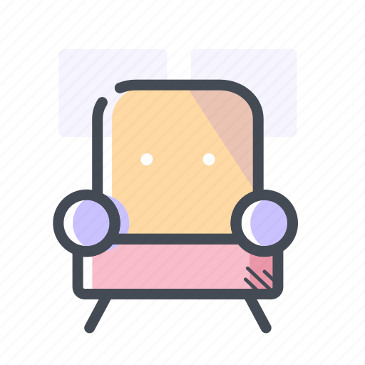 Armchair, chair, home, interior icon - Download on Iconfinder