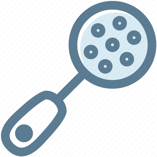 Chef, holes, household, kitchenware, slotted spatula, spotted spoon, tool icon - Download on Iconfinder