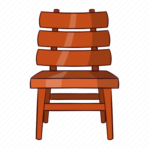 Cartoon, chair, furniture, illustration, interior, object, sign icon - Download on Iconfinder