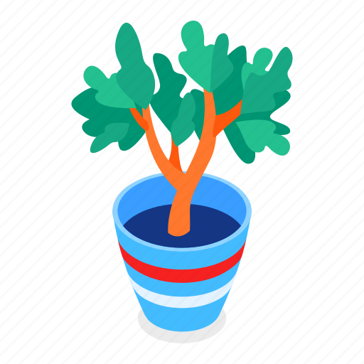 Plant, potted, domestic, home icon - Download on Iconfinder