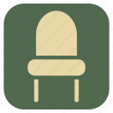 chair, fomic, furniture, interior