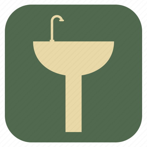 Basin, furniture, interior, wash icon - Download on Iconfinder