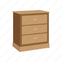 bureau, cabinet, chest of drawers, chifforobe, drawer, furniture, storage