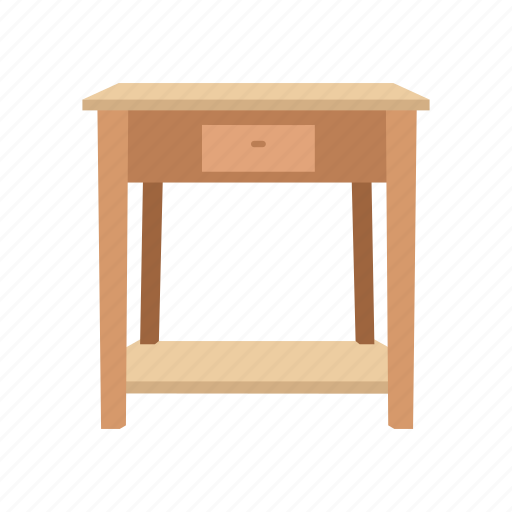 Console table, desk, end table, furniture, households, side table, table icon - Download on Iconfinder