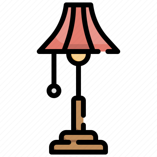 Floor, lamp, electricity, illumination, light, lamps icon - Download on Iconfinder