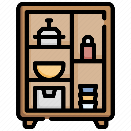 Shelf, stored, storage, groceries, store icon - Download on Iconfinder