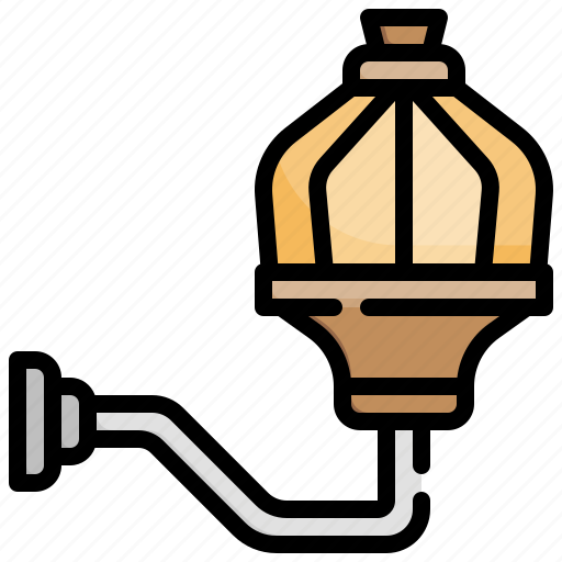 Wall, lamp, post, street, light, buildings icon - Download on Iconfinder