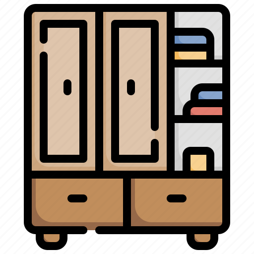 Wardrobe, cabinet, household, interior icon - Download on Iconfinder
