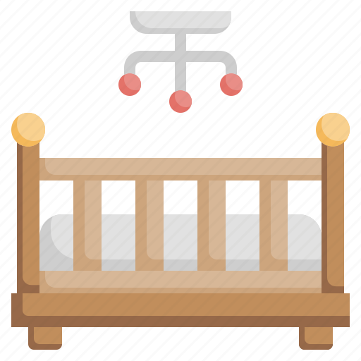 Baby, bed, crib, cradle, cot icon - Download on Iconfinder