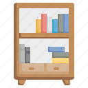 bookcase, bookshelf, book, household, storage