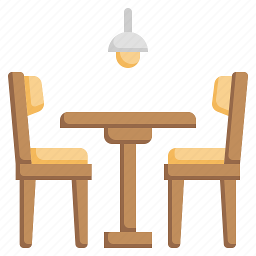 Dinning, table, chairs, dinner, eating icon - Download on Iconfinder