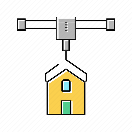 House, transportation, future, life, devices, fly icon - Download on Iconfinder