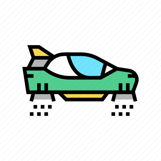 Car, devices, fly, flying, future, life icon - Download on Iconfinder