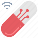 drug, technology, sensor, smart, pill, health, tracker, wireless, capsule