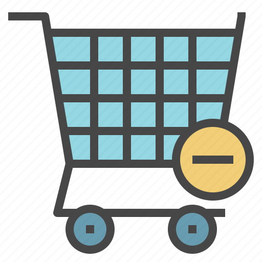 Cart, item, minus, remove, shopping icon - Download on Iconfinder
