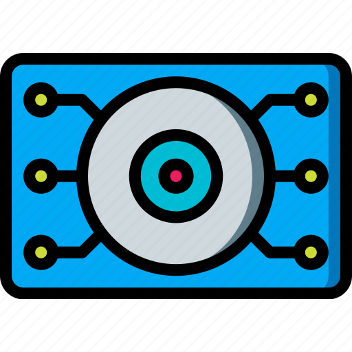 Eye, future, high tech, robotic, tech, technology icon - Download on Iconfinder