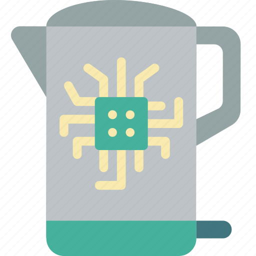 Future, high tech, kettle, smart, tech, technology icon - Download on Iconfinder