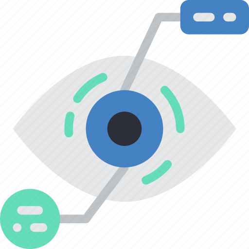Analysis, eye, future, high tech, tech, technology icon - Download on Iconfinder