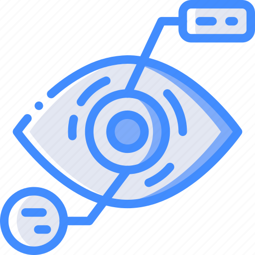Analysis, eye, future, high tech, tech, technology icon - Download on Iconfinder