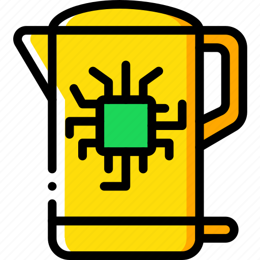 Future, high tech, kettle, smart, tech, technology icon - Download on Iconfinder