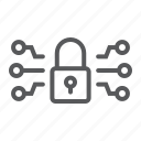 cyber, firewall, lock, padlock, protection, security, technology 
