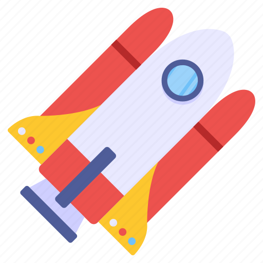 Missile, rocket, projectile, spaceship, spacecraft icon - Download on Iconfinder