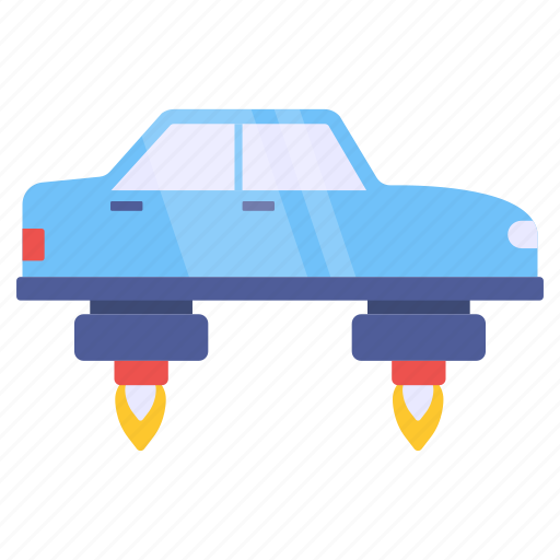 Flying car, flying vehicle, automotive, automobile, smart technology icon - Download on Iconfinder