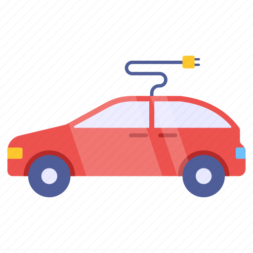 Electric car, electric vehicle, automotive, automobile, charging car icon - Download on Iconfinder