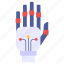 robotic hand, artificial intelligence, ai, mechanical hand, vr hand 