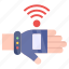 artificial hand, artificial intelligence, iot, internet of things, smart hand 
