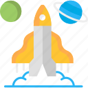 planets, rocket, spacecraft, spaceship, startup