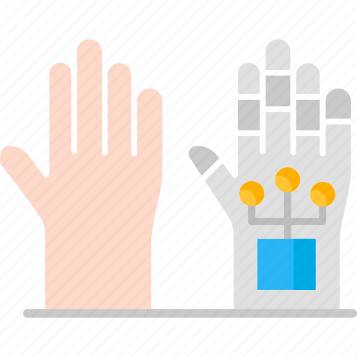 Arm, artificial, hand, robot, robotic hand icon - Download on Iconfinder