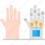 arm, artificial, hand, robot, robotic hand 