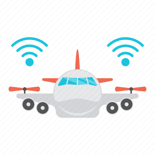 Autonomous, automated, automobile, artificial intelligence, plane, aeroplane, self mode icon - Download on Iconfinder