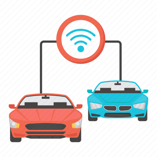 Autonomous, automated, wireless, car, vehicle, automobile, driverless icon - Download on Iconfinder
