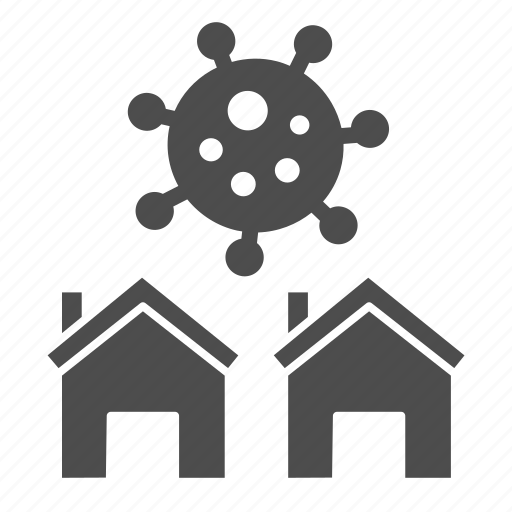 Home, virus, infection, house, microbe icon - Download on Iconfinder