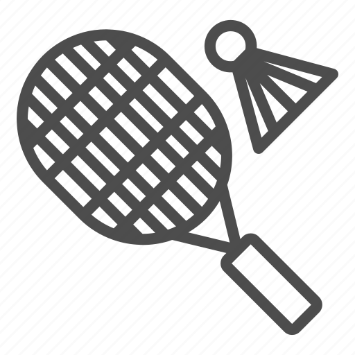 Badminton, shuttlecock, racket, sport, game icon - Download on Iconfinder