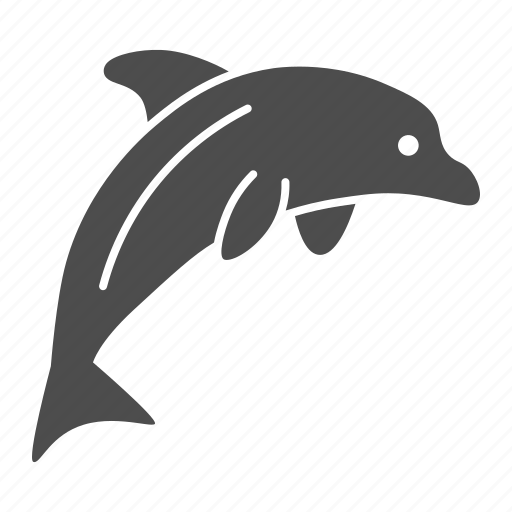 Dolphin, nature, animal, jumping, flipper icon - Download on Iconfinder