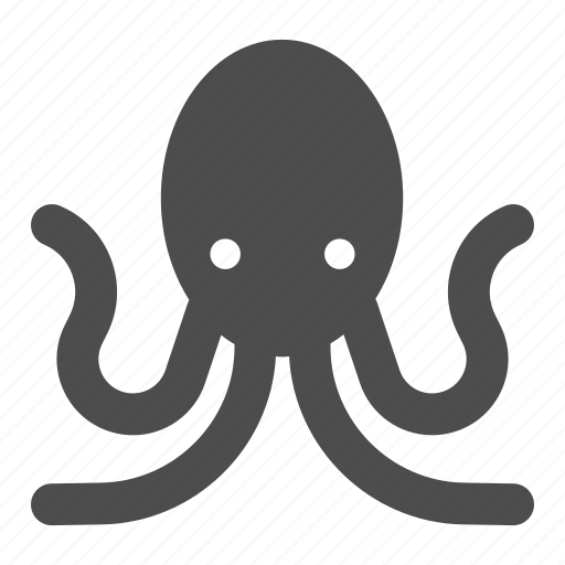 Octopus, animal, underwater, ocean, tentacle icon - Download on Iconfinder