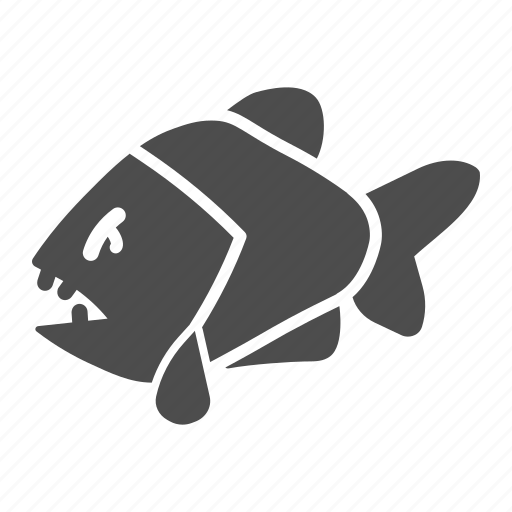 Piranha, fish, animal, wild, danger icon - Download on Iconfinder