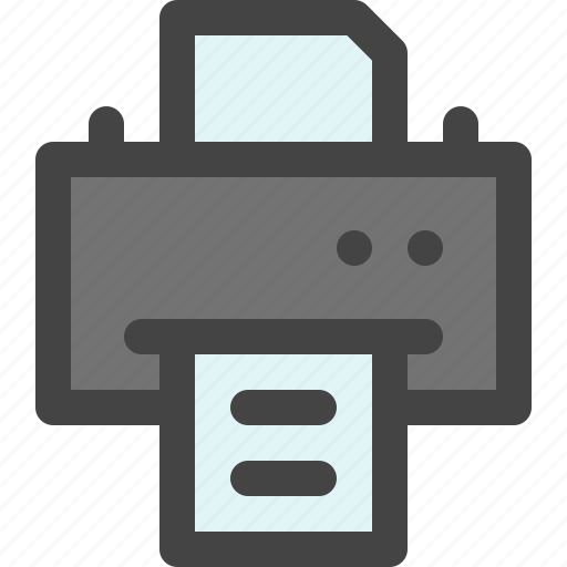 Document, file, print, printer icon - Download on Iconfinder