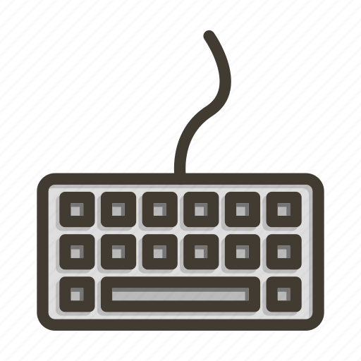 Keyboard, device, hardware, typing, text, key icon - Download on Iconfinder