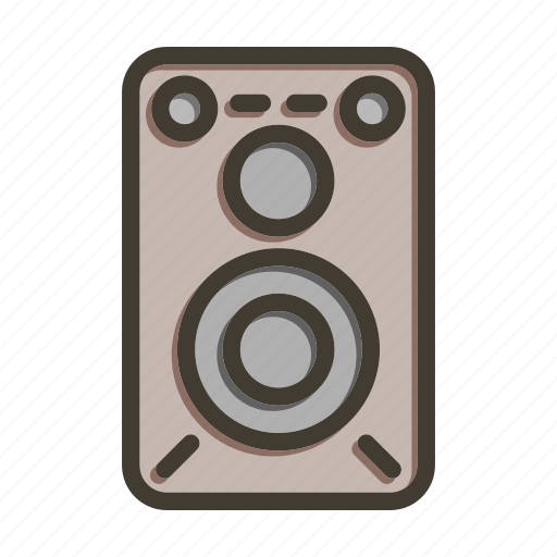 Speaker, sound, audio, music, volume icon - Download on Iconfinder