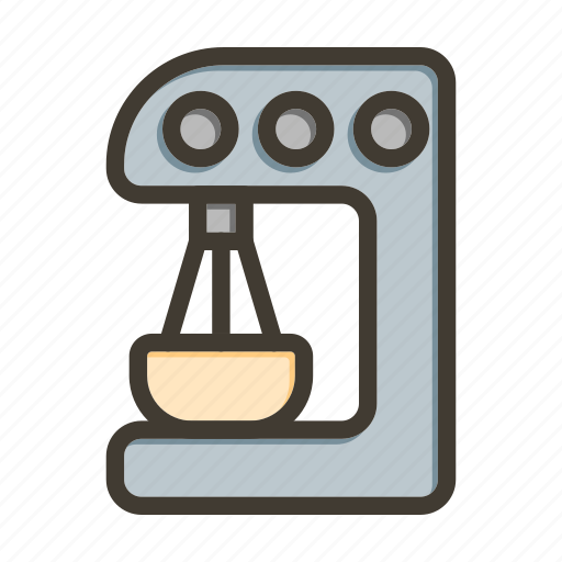 Electric mixer, blender, mixer, kitchen appliance, electronic device icon - Download on Iconfinder