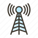 antena, signal, satellite, network, radar