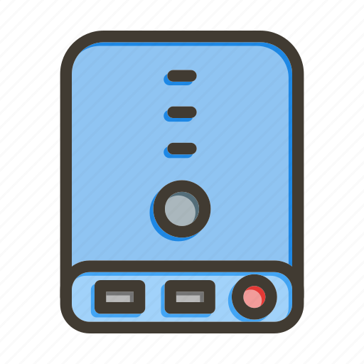 Power bank, battery, power, charging device, charge icon - Download on Iconfinder