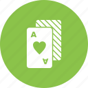 cards, casino, game, heart, luck, playing, poker