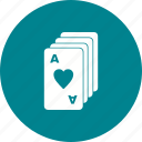 cards, casino, clubs, deck, diamond, game, playing