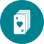 cards, casino, clubs, deck, diamond, game, playing 