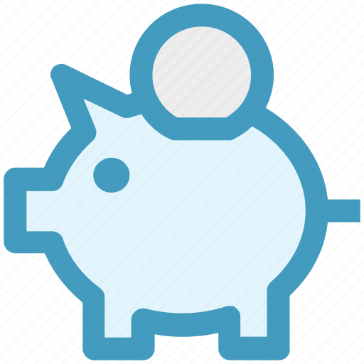 Bank, coins, money bank, piggy, piggy bank, saving icon - Download on Iconfinder